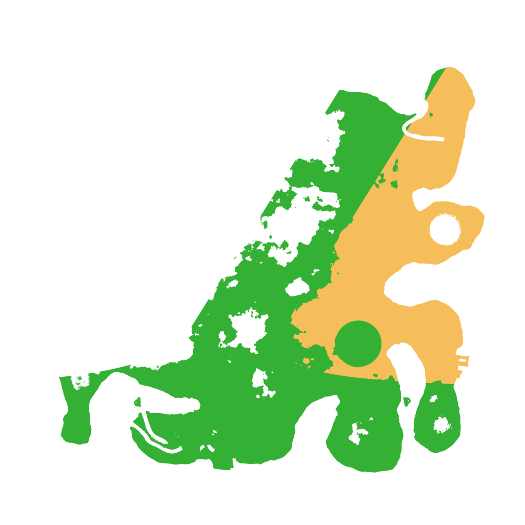 Biome Rust Map: Procedural Map, Size: 3000, Seed: 1046816458
