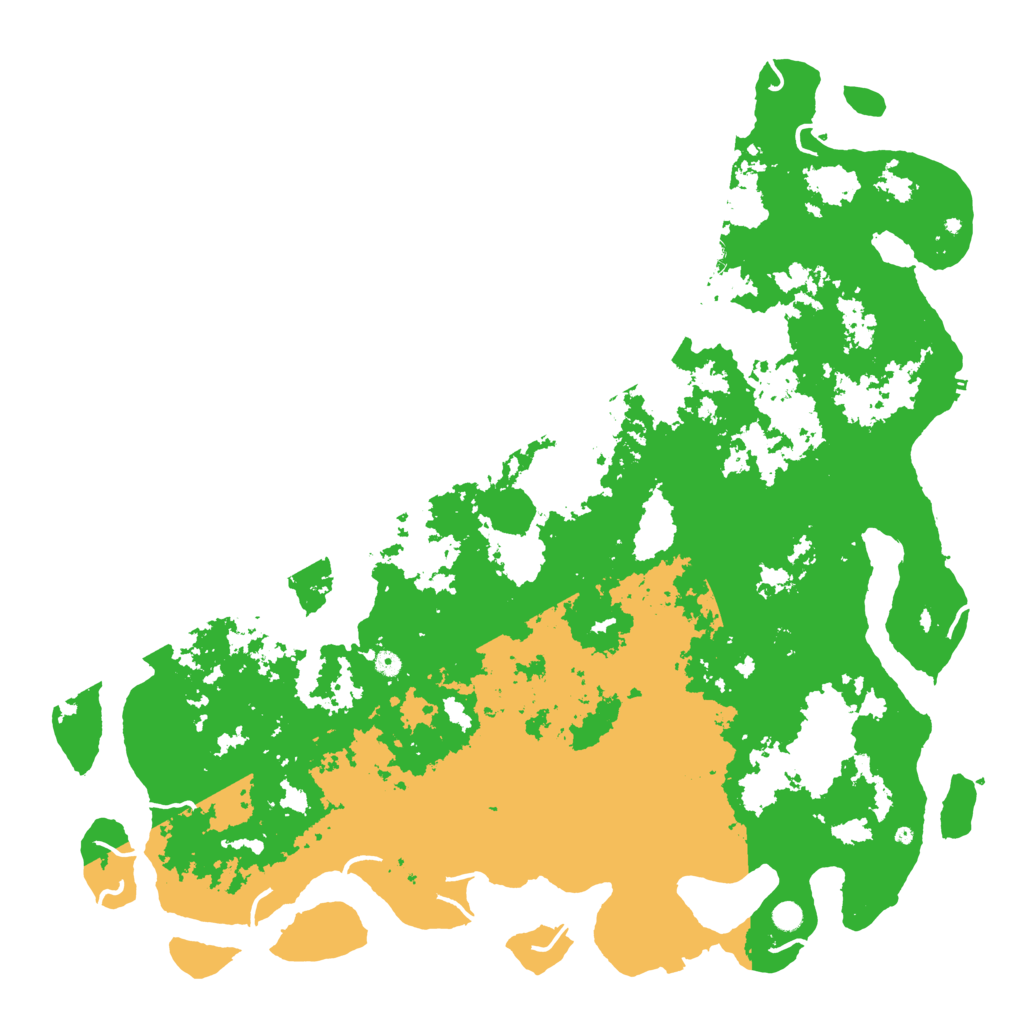 Biome Rust Map: Procedural Map, Size: 6000, Seed: 793510040