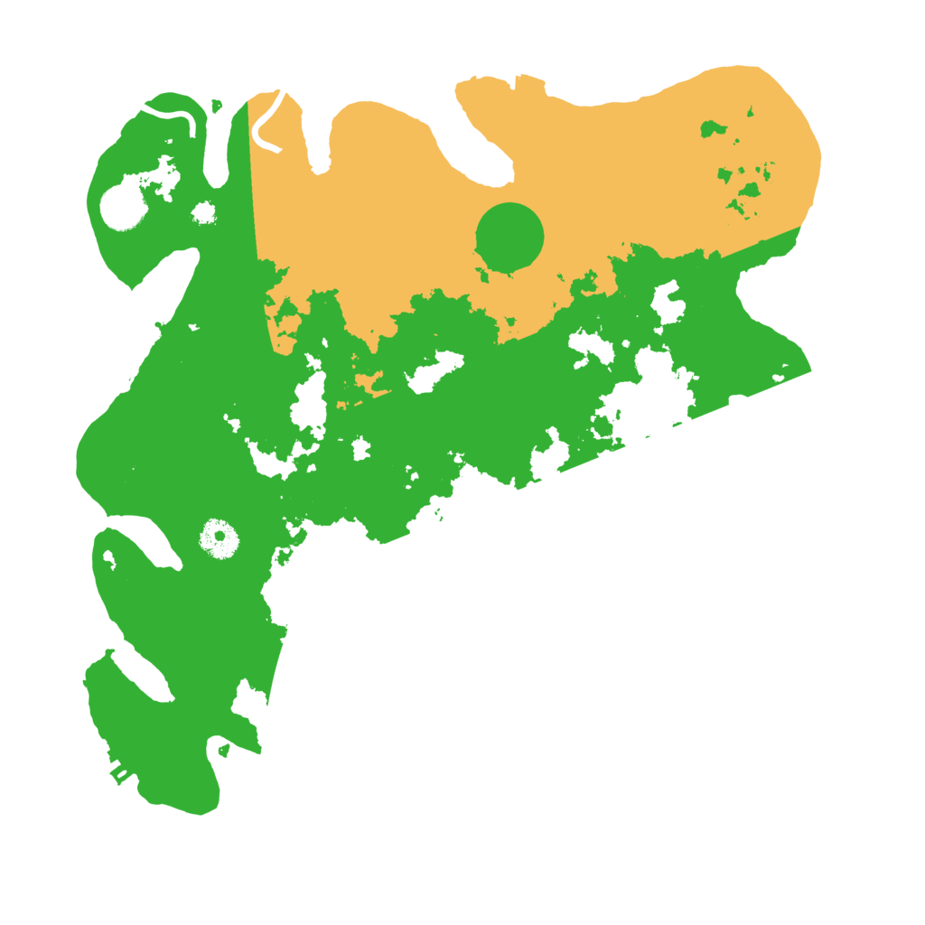 Biome Rust Map: Procedural Map, Size: 3600, Seed: 1251048265