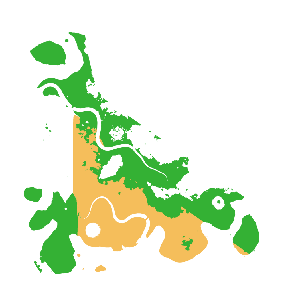 Biome Rust Map: Procedural Map, Size: 3500, Seed: 1075306592