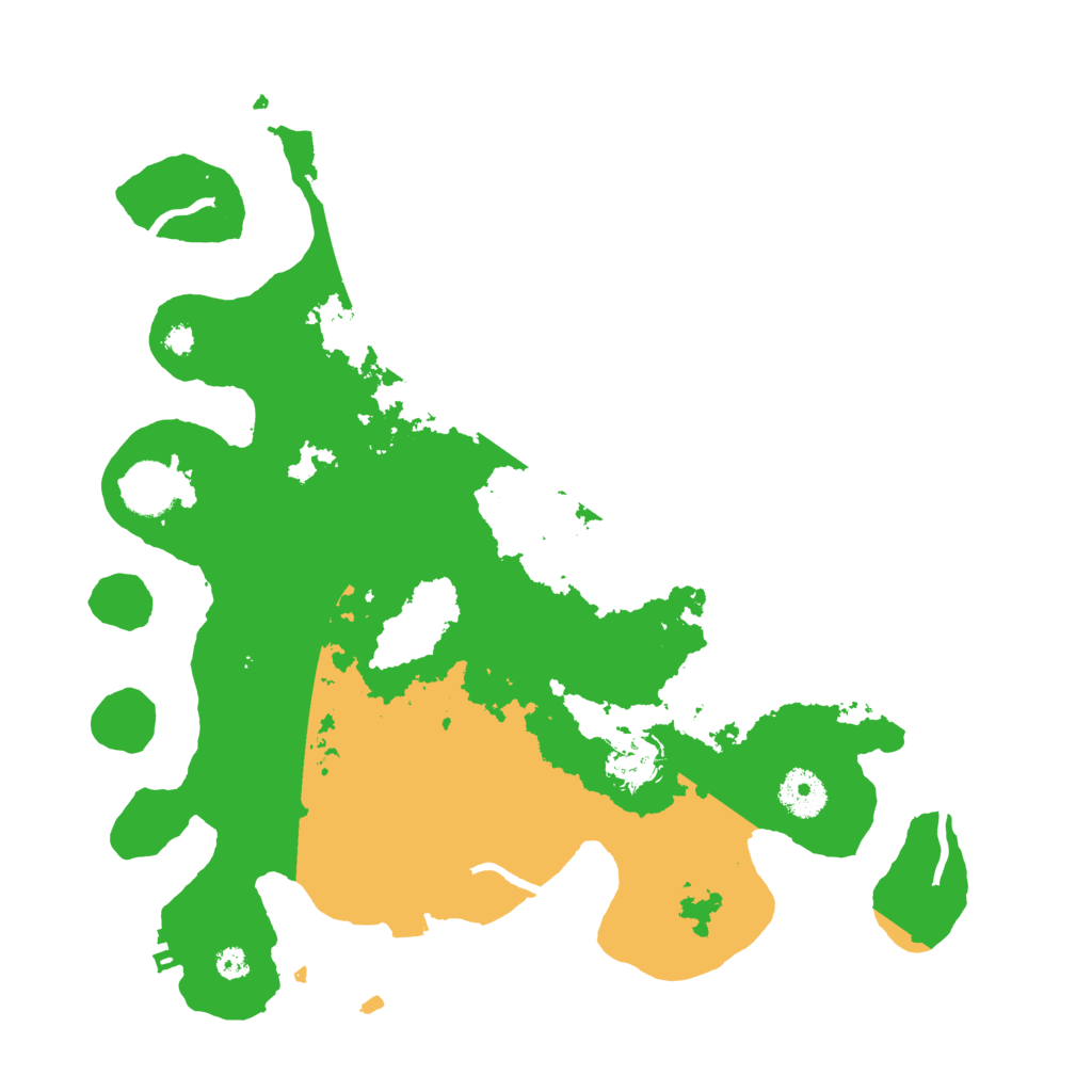 Biome Rust Map: Procedural Map, Size: 3500, Seed: 1075306592