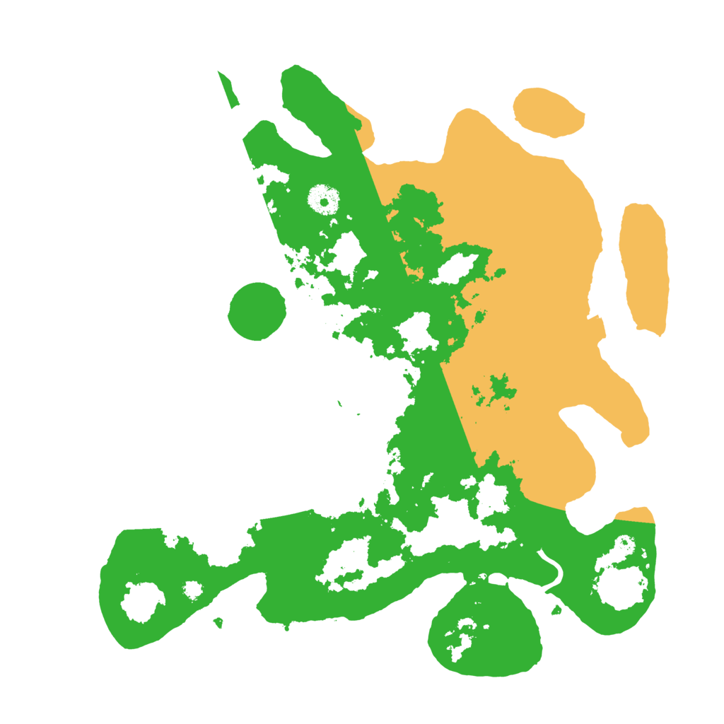 Biome Rust Map: Procedural Map, Size: 3500, Seed: 7423526