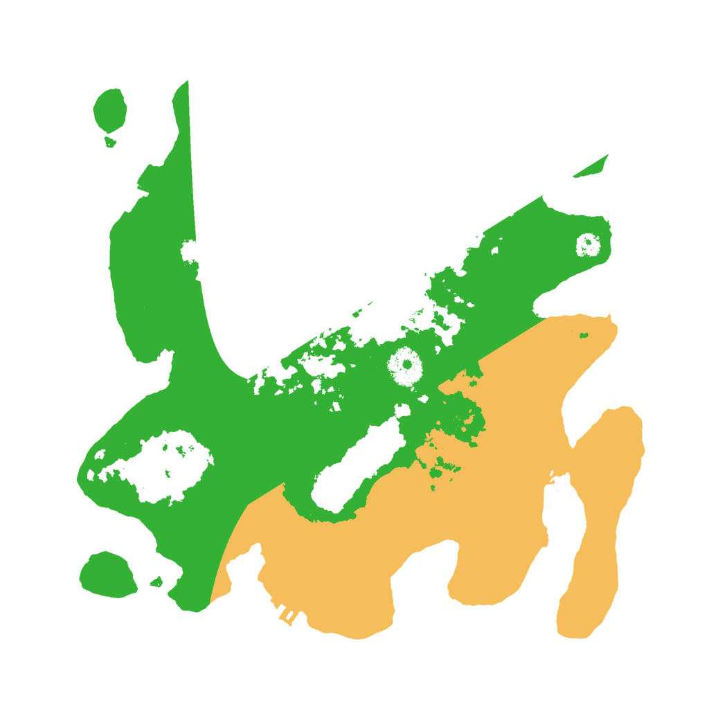 Biome Rust Map: Procedural Map, Size: 3000, Seed: 1914240472