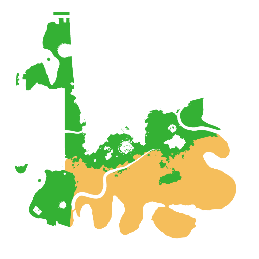 Biome Rust Map: Procedural Map, Size: 3250, Seed: 1903445775