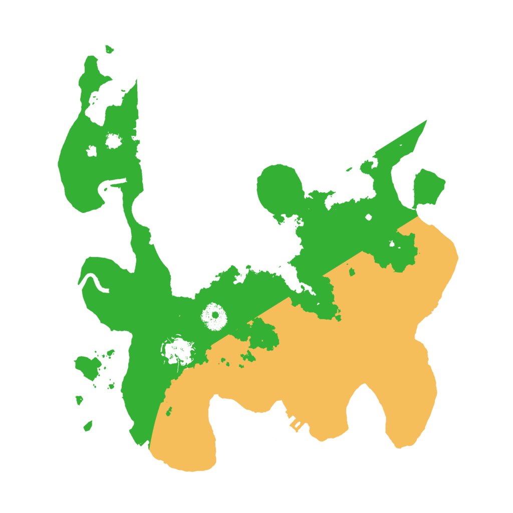 Biome Rust Map: Procedural Map, Size: 3000, Seed: 674356365