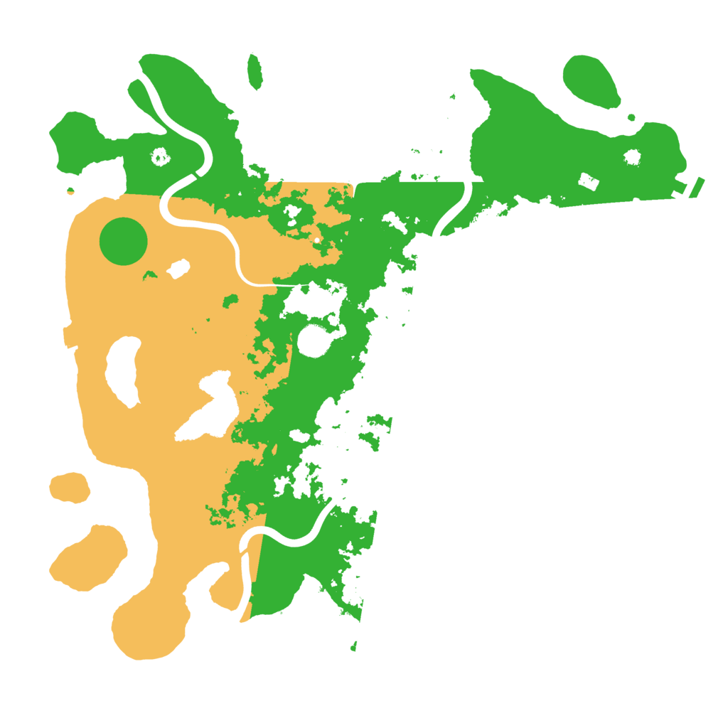 Biome Rust Map: Procedural Map, Size: 4000, Seed: 1841169116