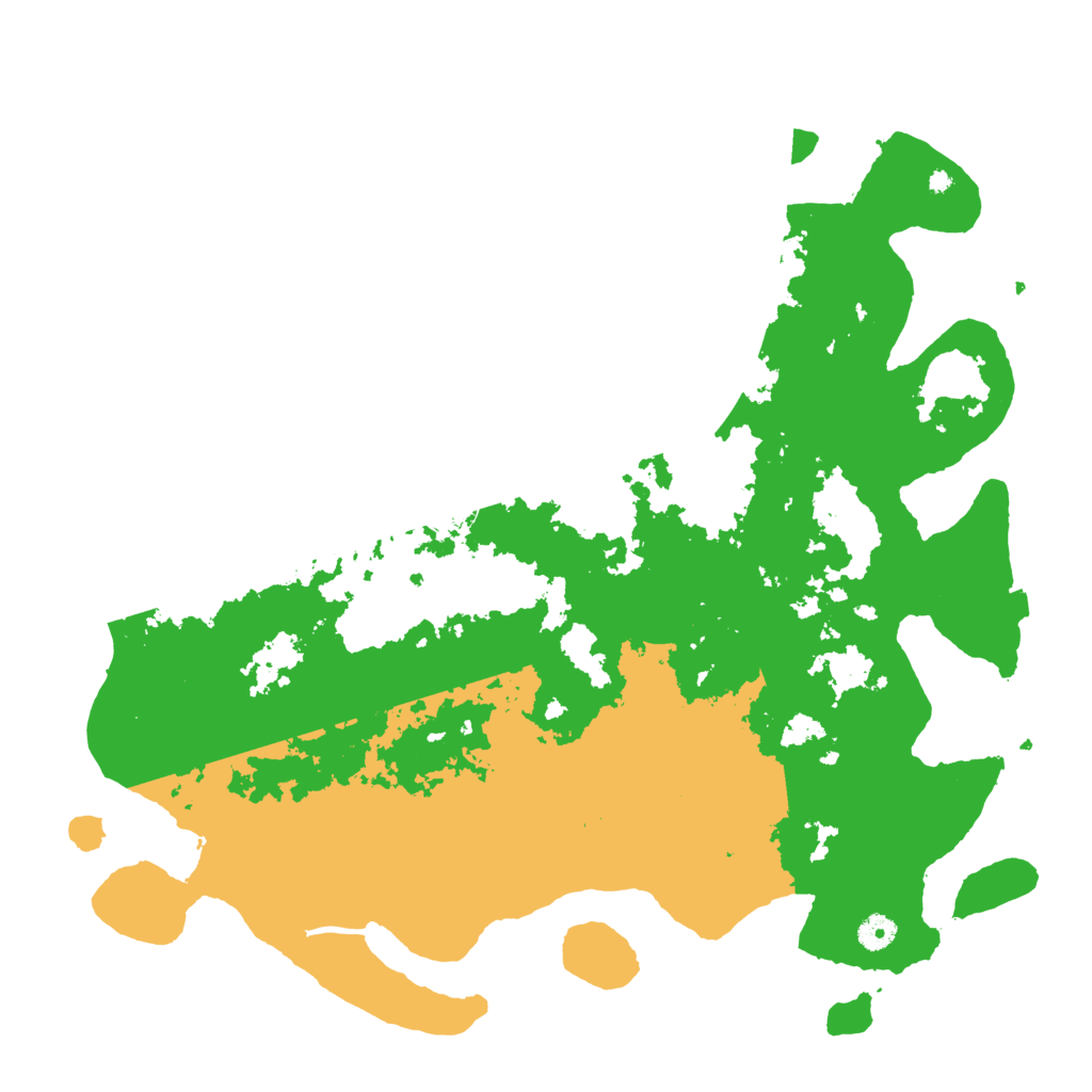 Biome Rust Map: Procedural Map, Size: 4500, Seed: 1561291434