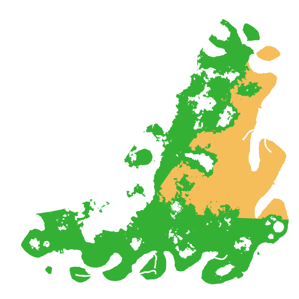 Biome Rust Map: Procedural Map, Size: 5000, Seed: 133849436