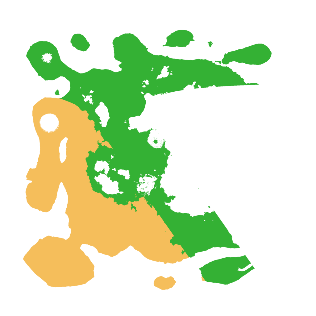 Biome Rust Map: Procedural Map, Size: 3000, Seed: 1463297