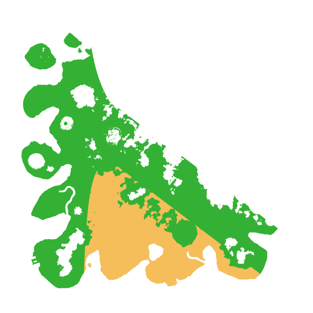 Biome Rust Map: Procedural Map, Size: 3500, Seed: 1427447435