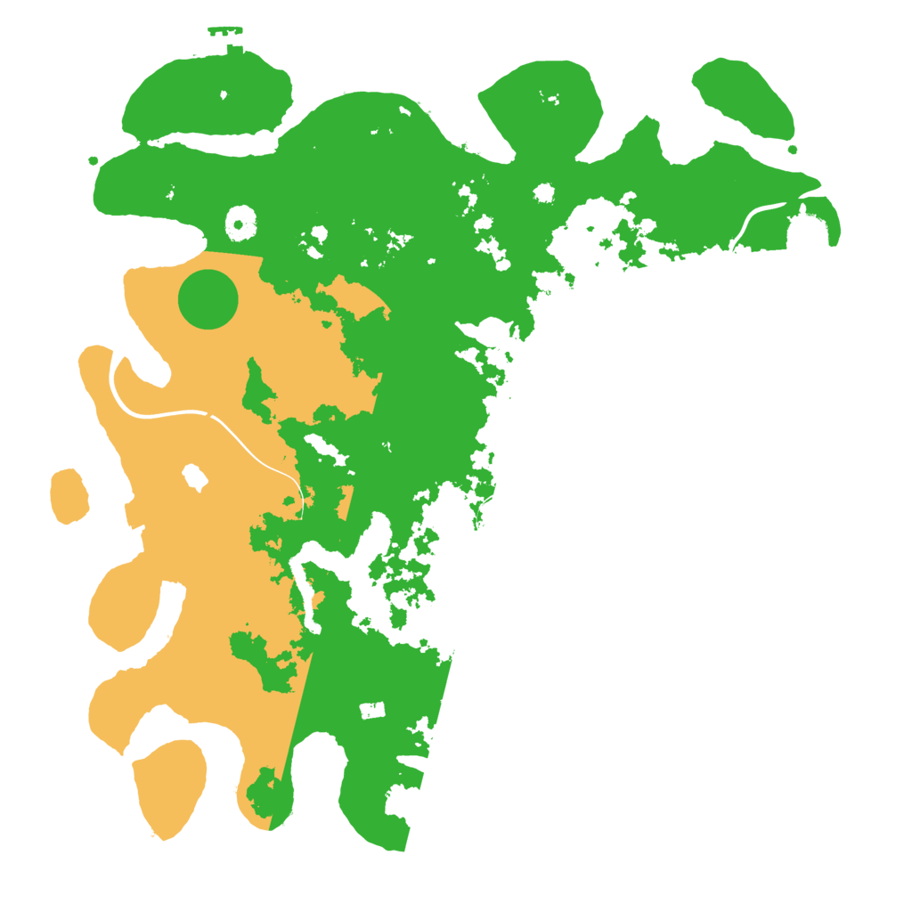 Biome Rust Map: Procedural Map, Size: 4000, Seed: 465821974