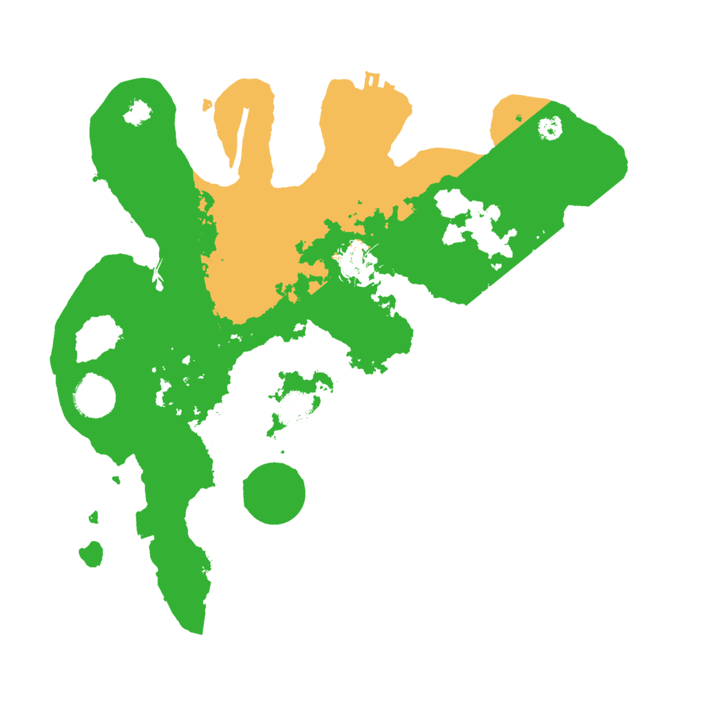 Biome Rust Map: Procedural Map, Size: 3000, Seed: 619431