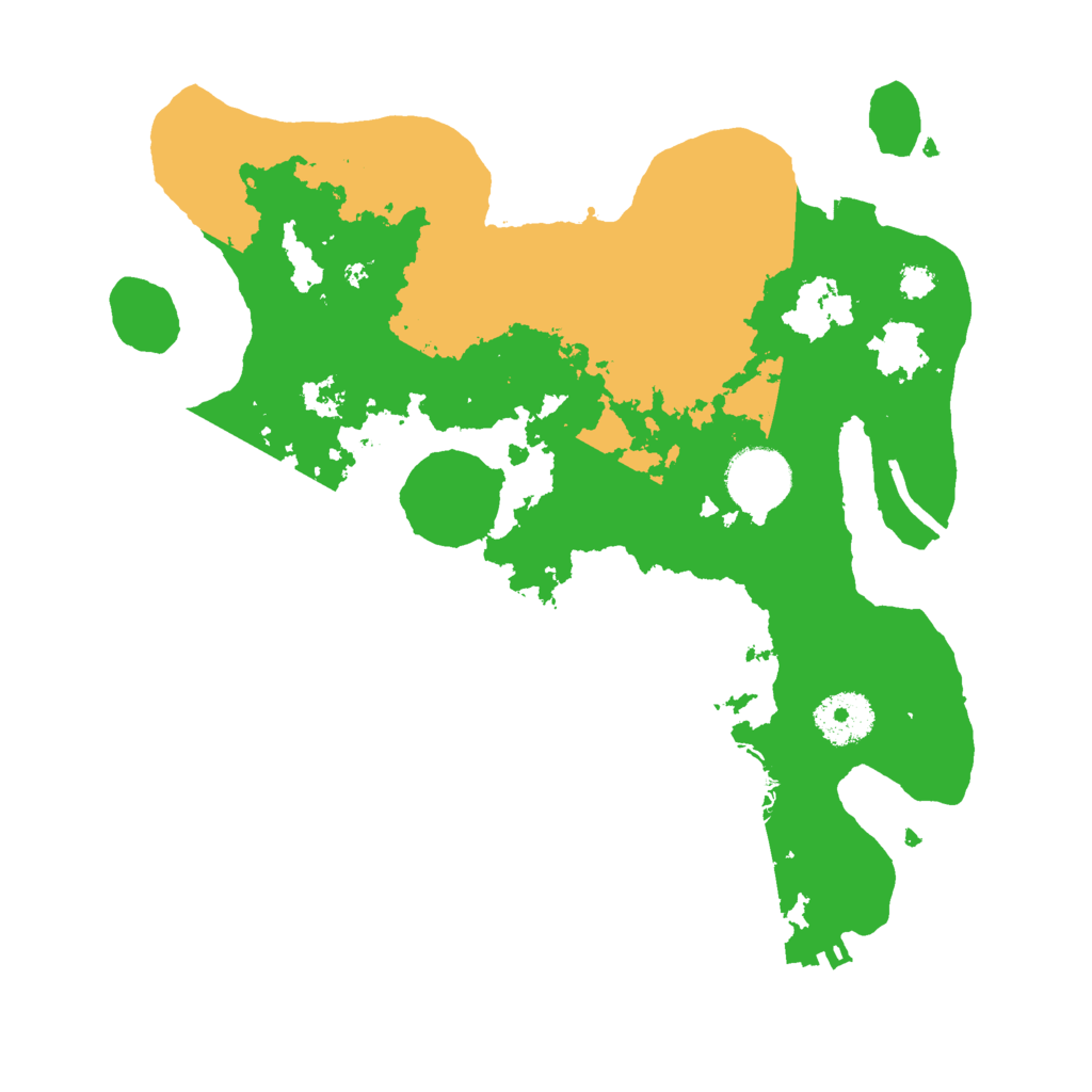 Biome Rust Map: Procedural Map, Size: 3000, Seed: 1069918236