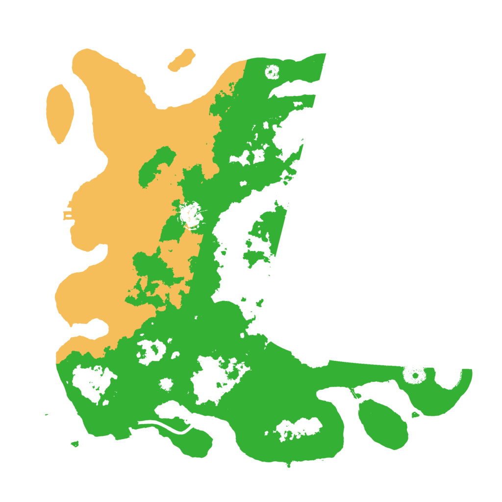 Biome Rust Map: Procedural Map, Size: 3500, Seed: 751873706