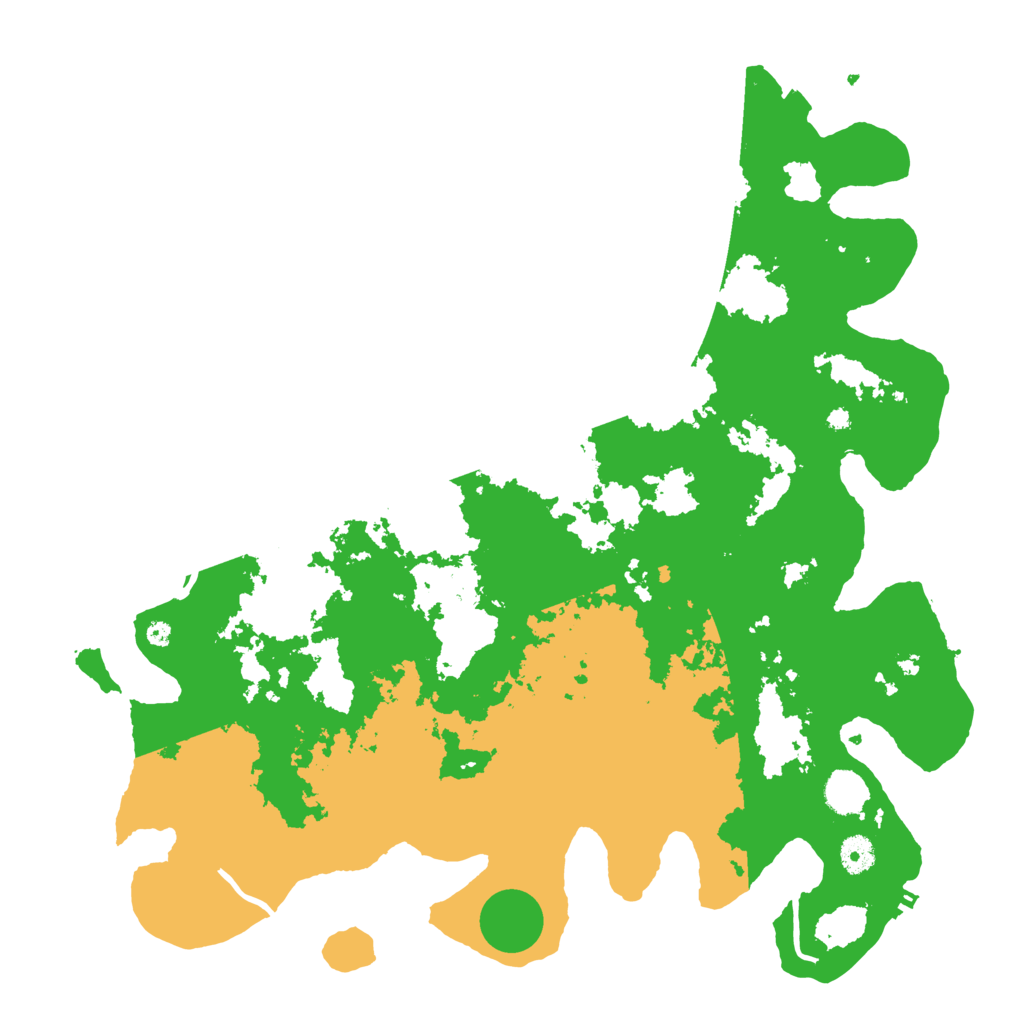 Biome Rust Map: Procedural Map, Size: 4250, Seed: 965496126