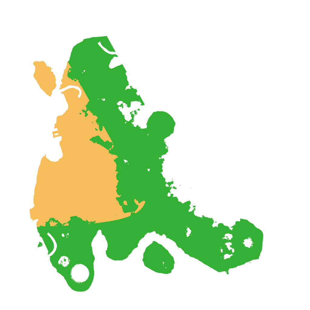Biome Rust Map: Procedural Map, Size: 3000, Seed: 881425088