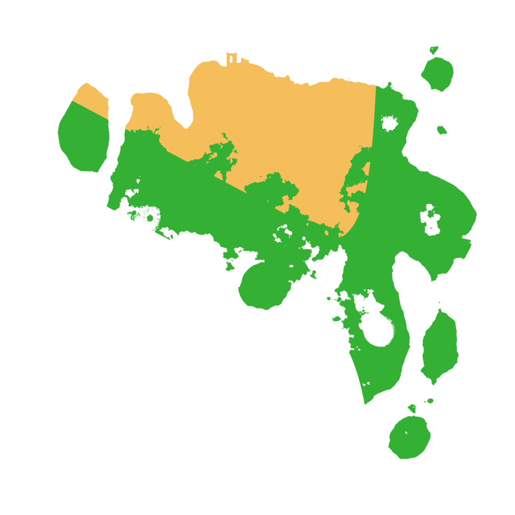 Biome Rust Map: Procedural Map, Size: 3000, Seed: 1422000659