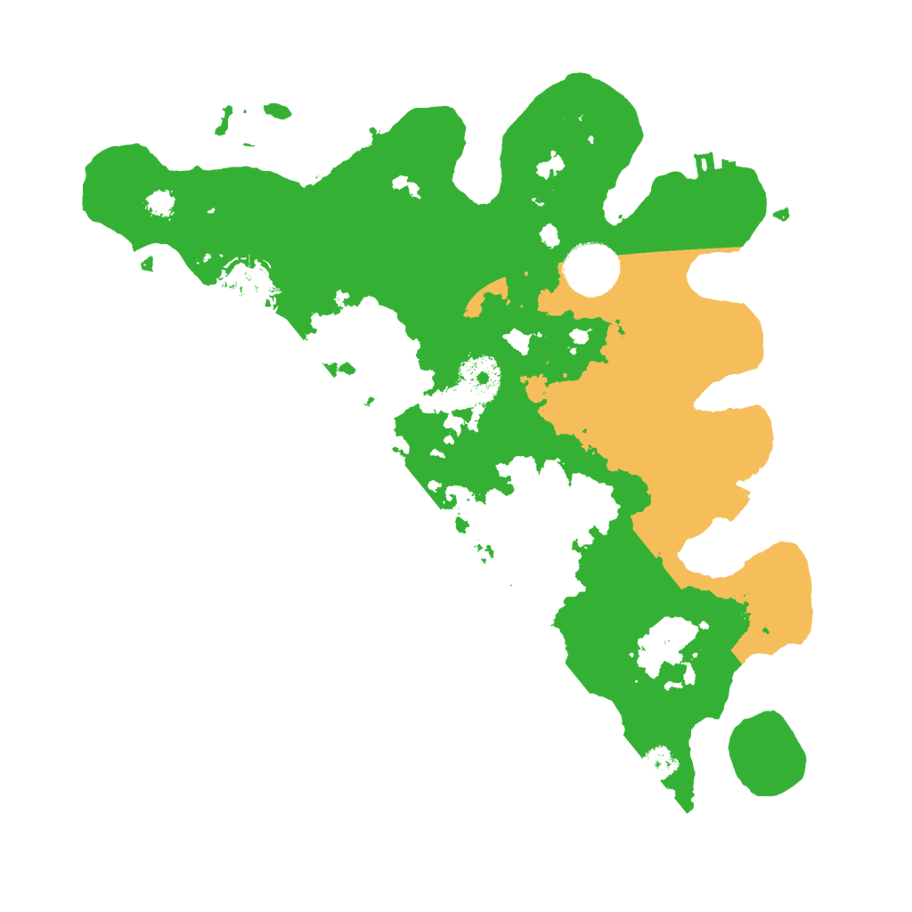 Biome Rust Map: Procedural Map, Size: 3000, Seed: 241488452