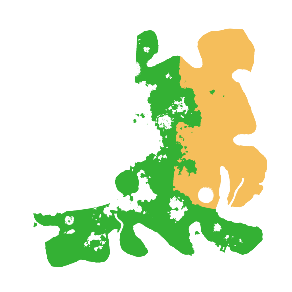 Biome Rust Map: Procedural Map, Size: 3300, Seed: 2063794384