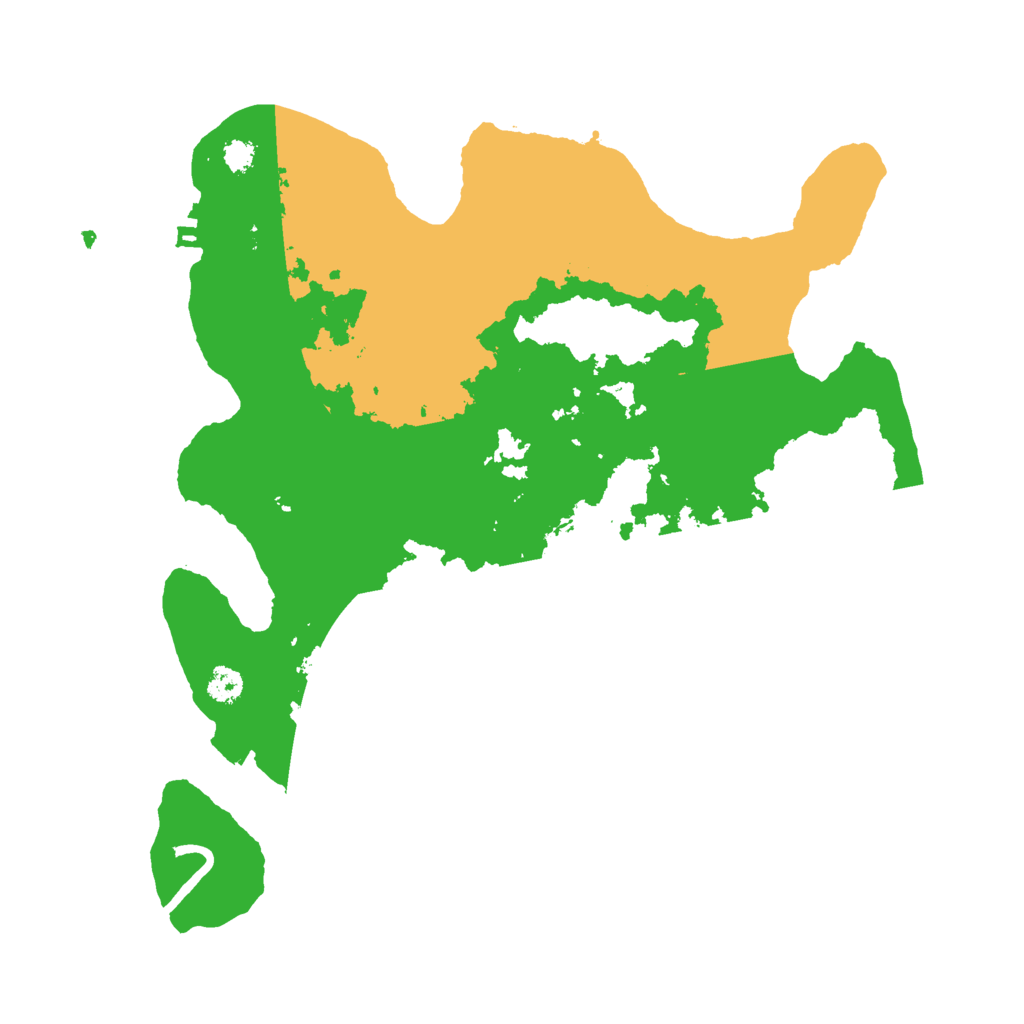 Biome Rust Map: Procedural Map, Size: 3000, Seed: 361474952