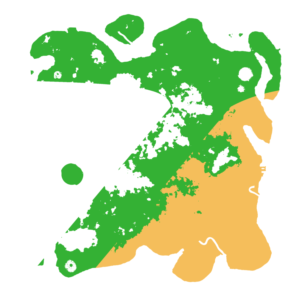 Biome Rust Map: Procedural Map, Size: 4000, Seed: 384983122