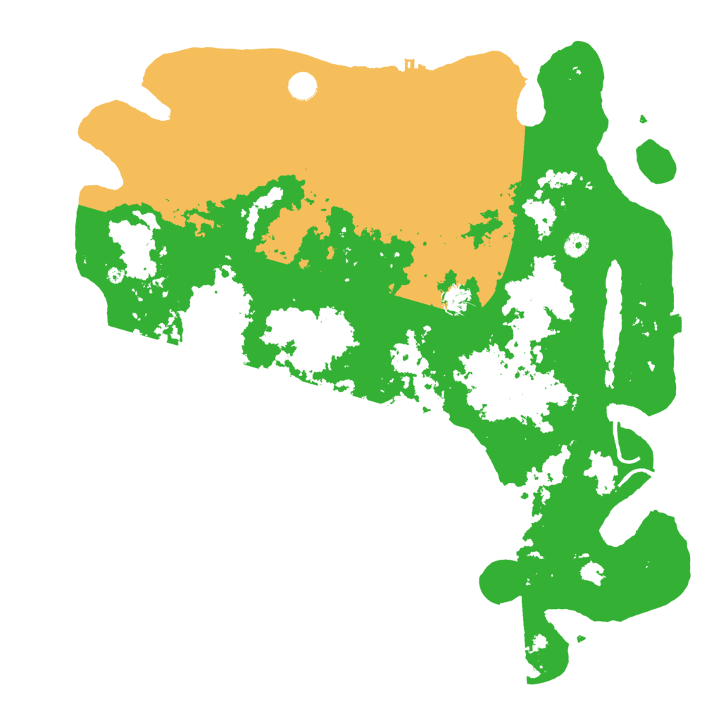 Biome Rust Map: Procedural Map, Size: 4497, Seed: 2147483647