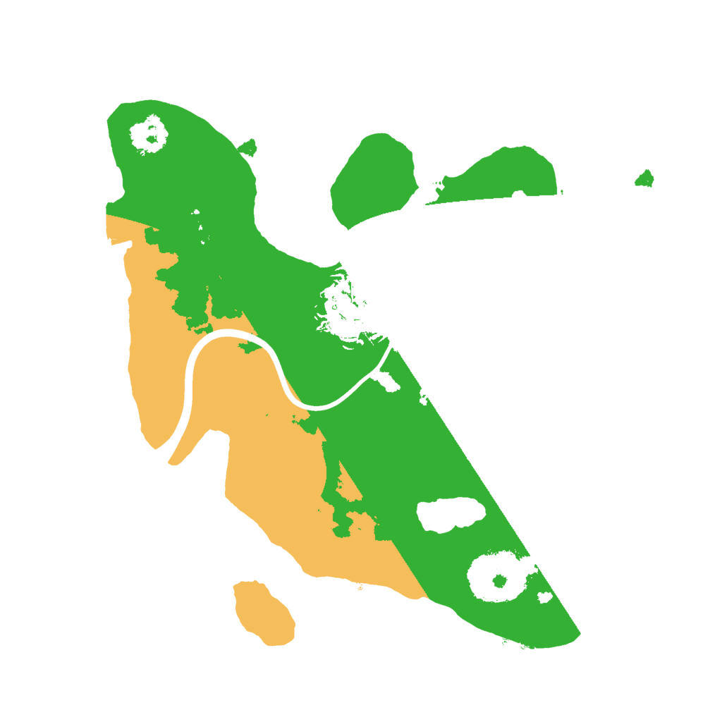 Biome Rust Map: Procedural Map, Size: 2000, Seed: 1056479417