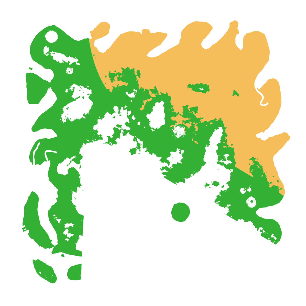 Biome Rust Map: Procedural Map, Size: 4500, Seed: 423543123