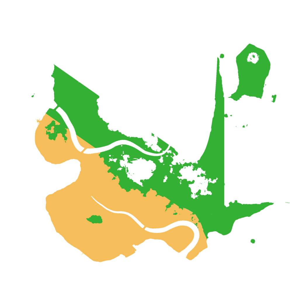 Biome Rust Map: Procedural Map, Size: 2700, Seed: 1941212730