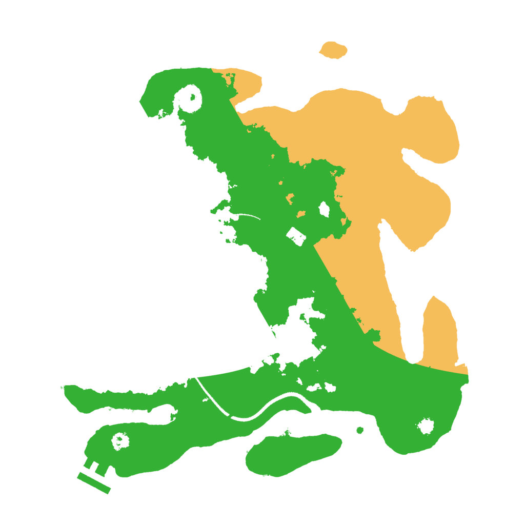 Biome Rust Map: Procedural Map, Size: 3027, Seed: 13760