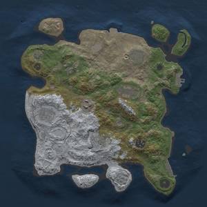 Thumbnail Rust Map: Procedural Map, Size: 3137, Seed: 31337, 16 Monuments