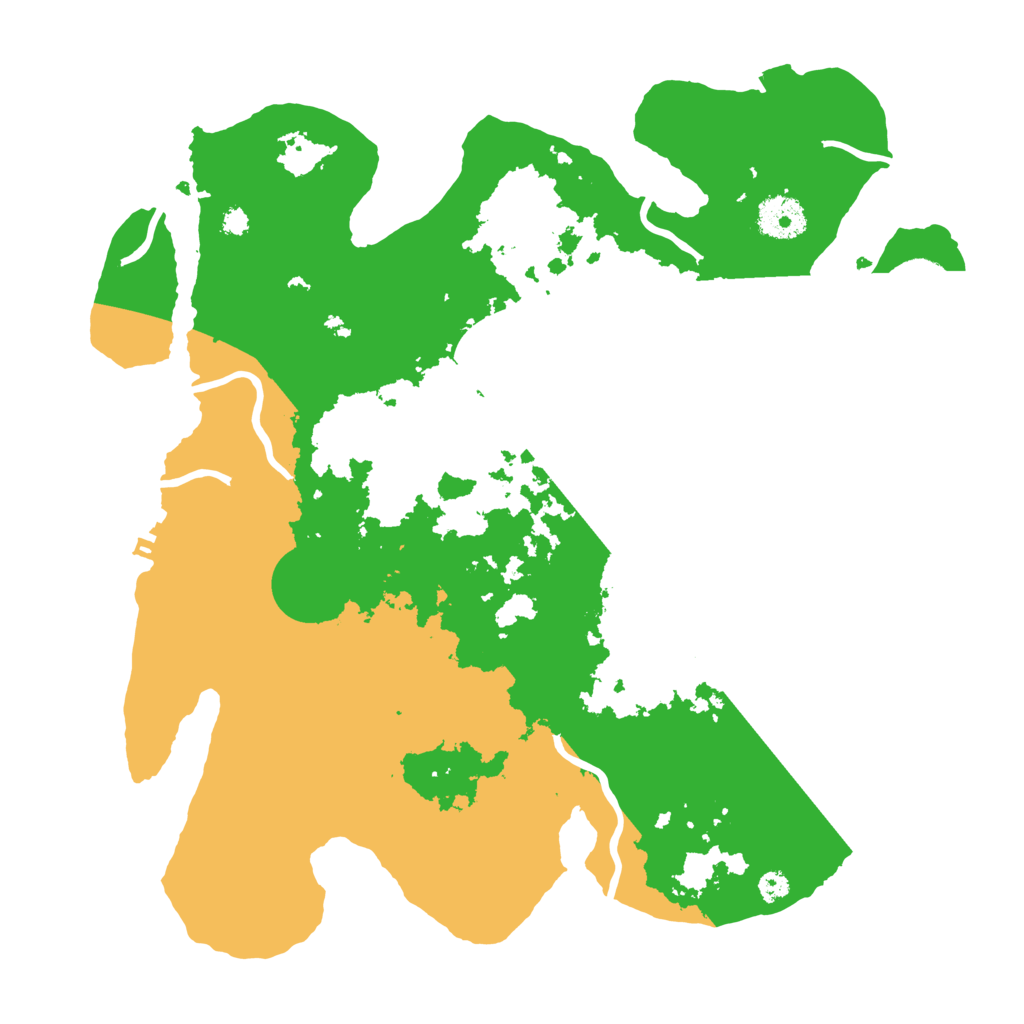 Biome Rust Map: Procedural Map, Size: 3500, Seed: 1543514638