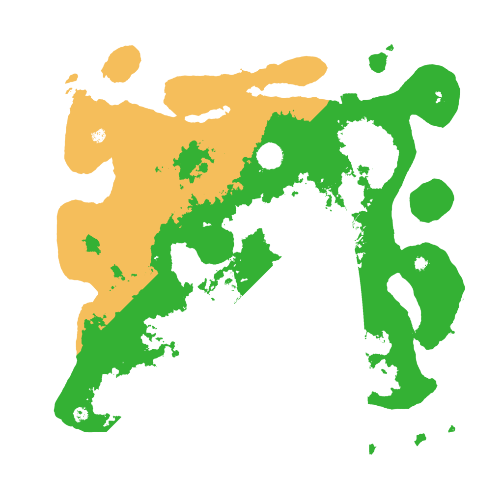 Biome Rust Map: Procedural Map, Size: 3500, Seed: 56937711