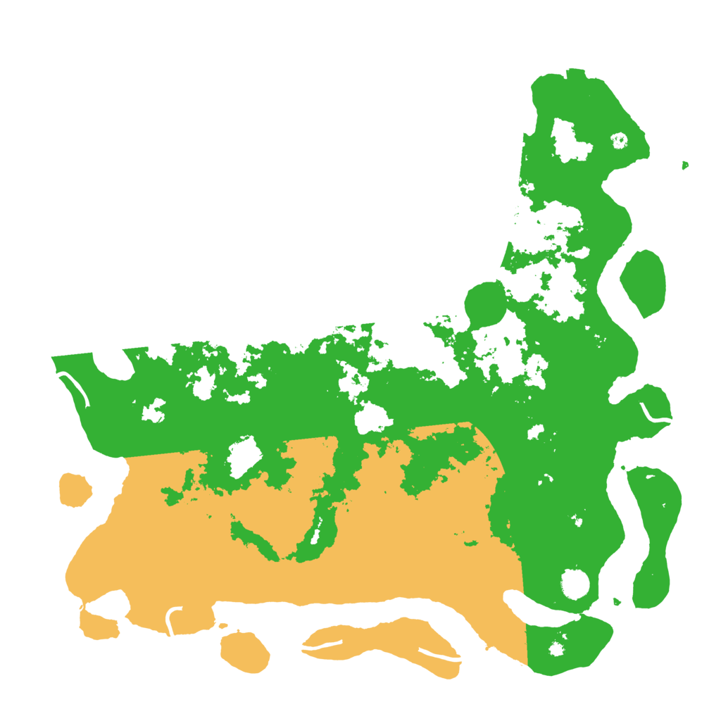 Biome Rust Map: Procedural Map, Size: 4500, Seed: 474471283