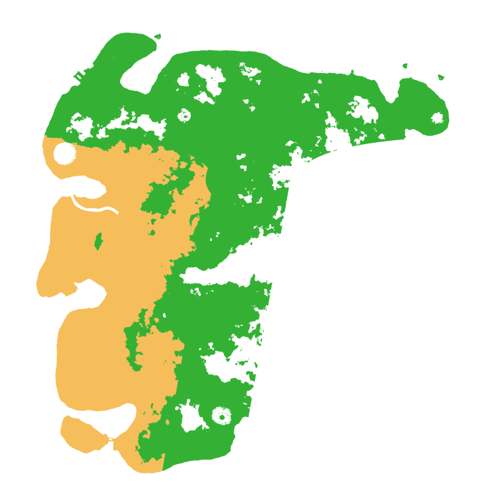 Biome Rust Map: Procedural Map, Size: 4000, Seed: 57705056