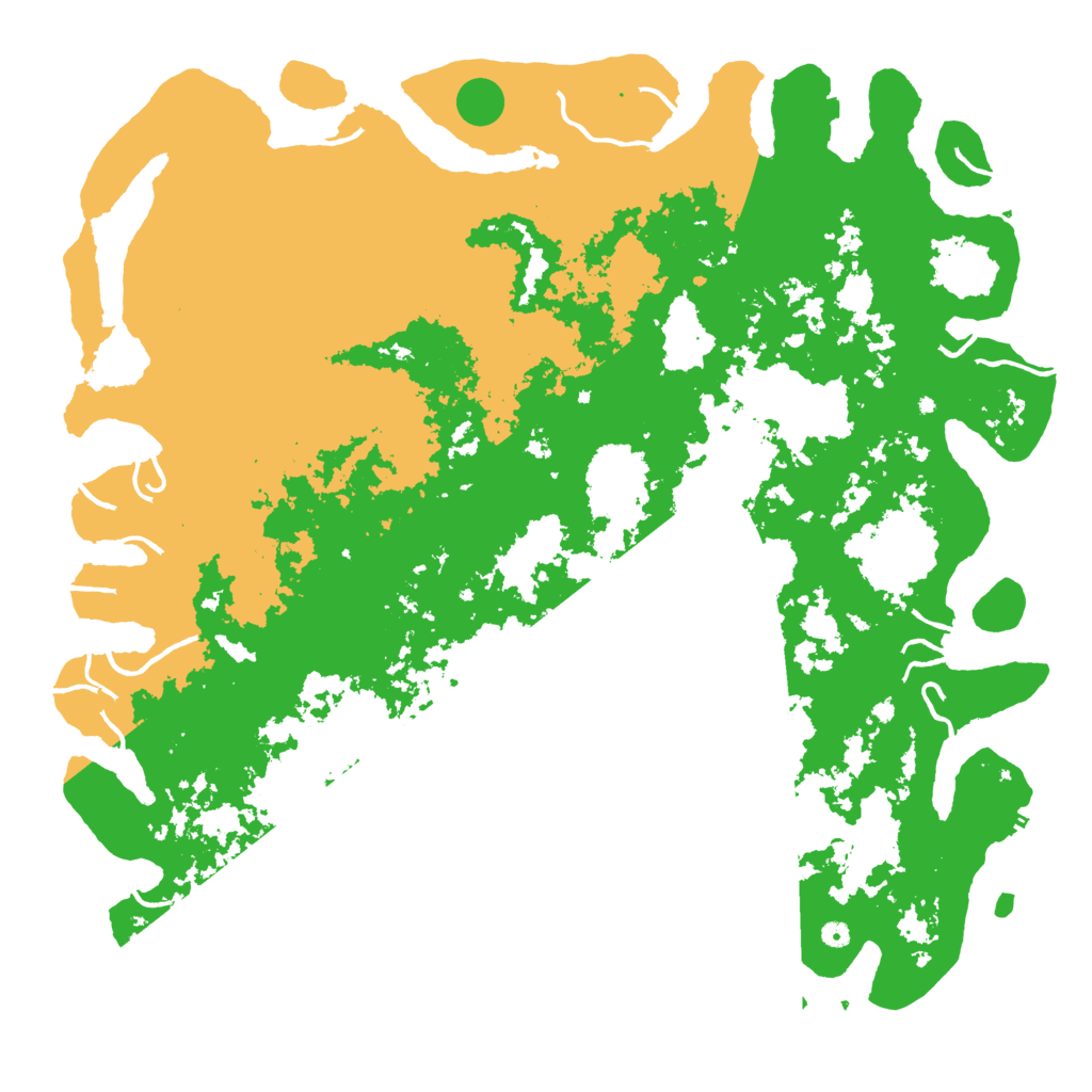 Biome Rust Map: Procedural Map, Size: 6000, Seed: 1982438795