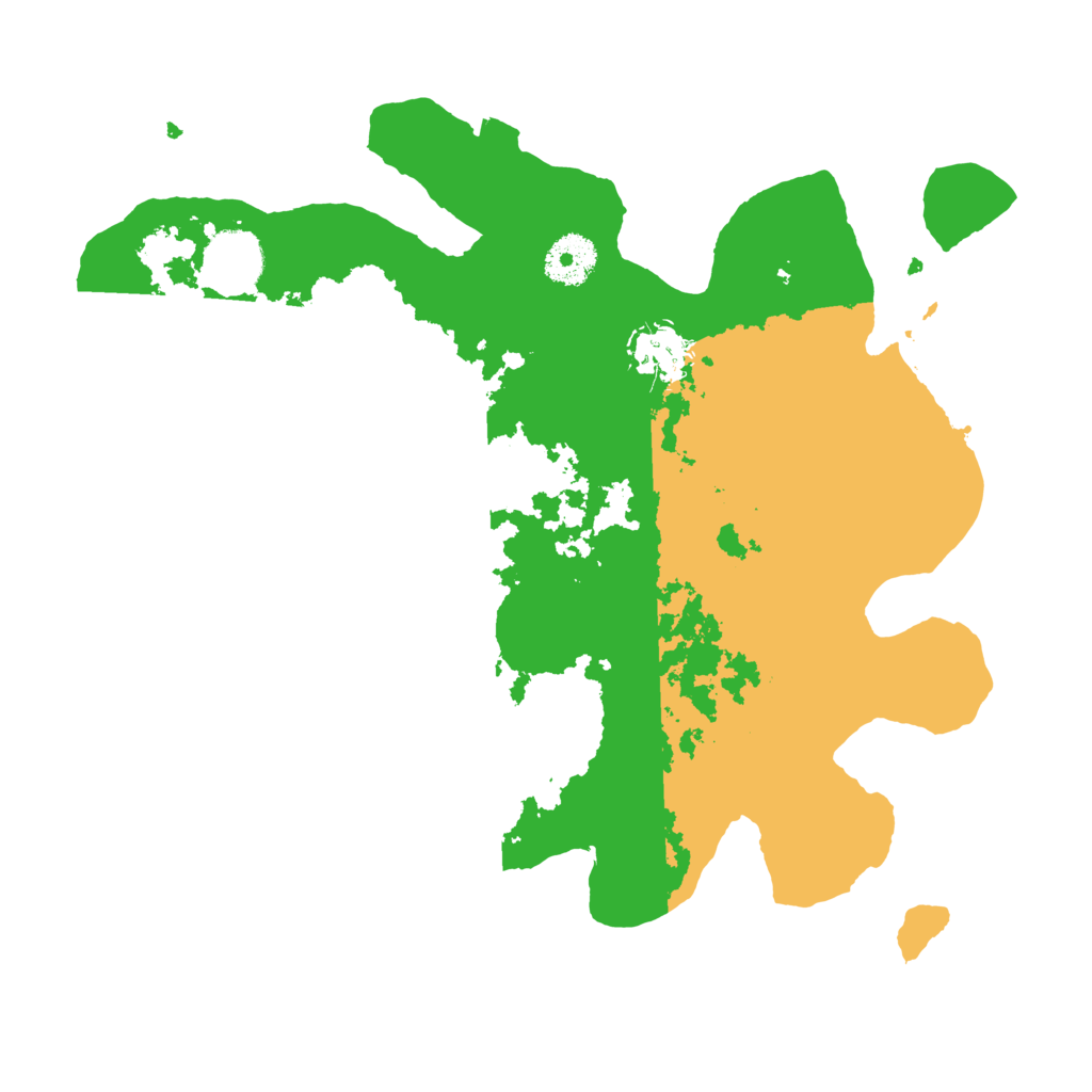 Biome Rust Map: Procedural Map, Size: 3250, Seed: 174312794