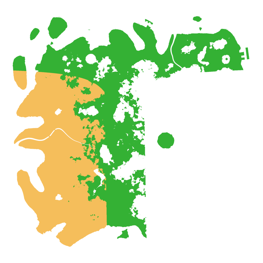 Biome Rust Map: Procedural Map, Size: 4520, Seed: 3486092
