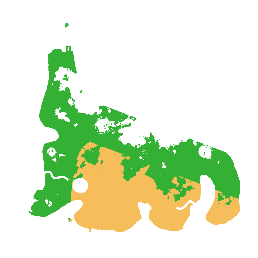 Biome Rust Map: Procedural Map, Size: 3000, Seed: 901961740