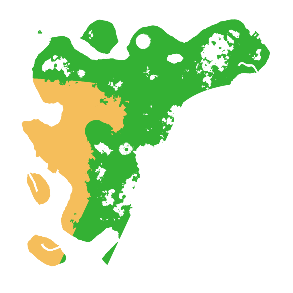 Biome Rust Map: Procedural Map, Size: 3500, Seed: 94030