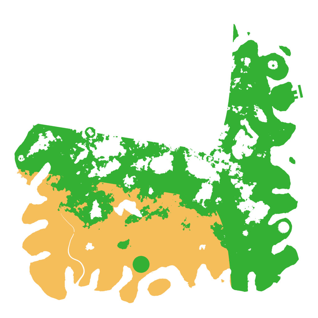 Biome Rust Map: Procedural Map, Size: 5000, Seed: 1360367154