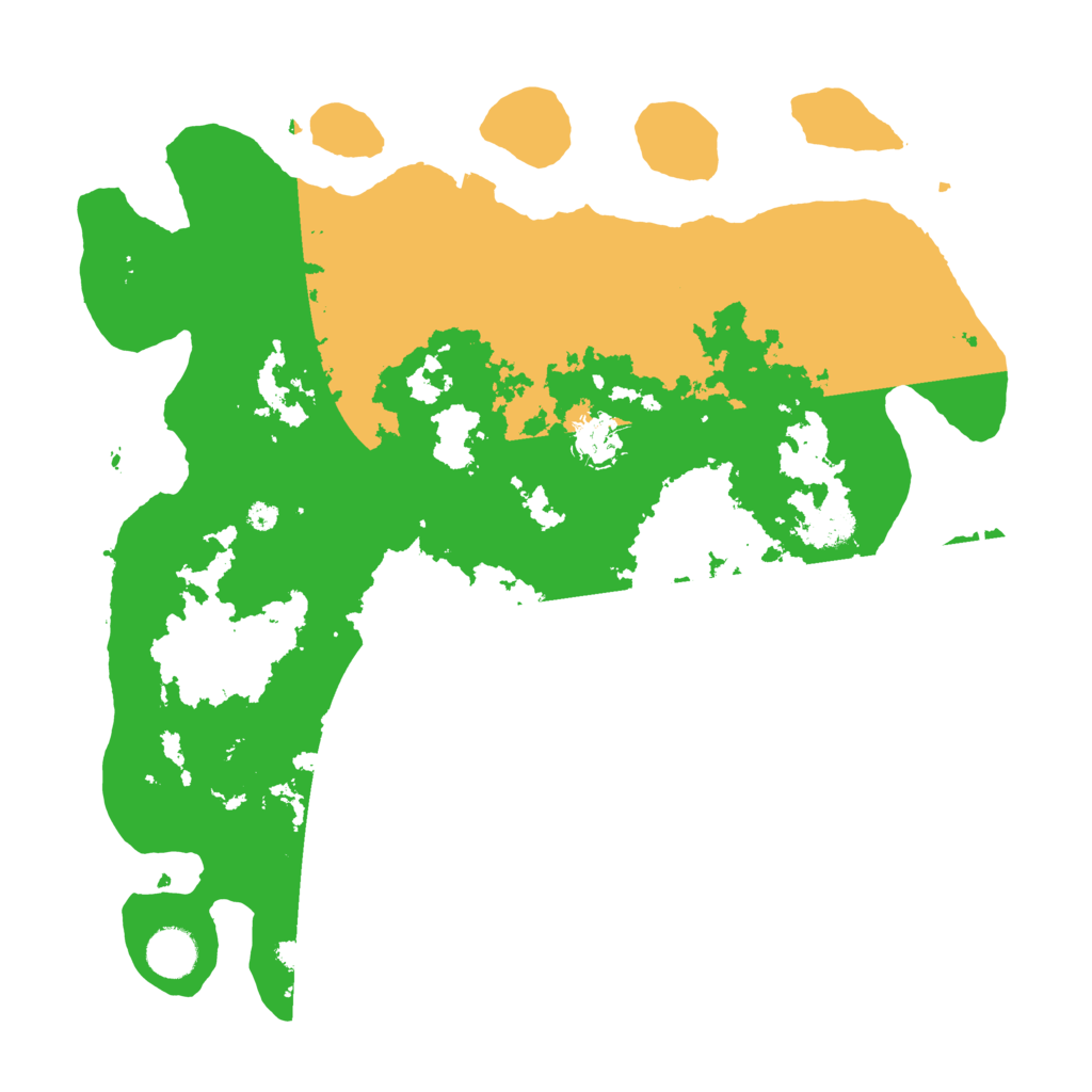 Biome Rust Map: Procedural Map, Size: 3800, Seed: 499866163
