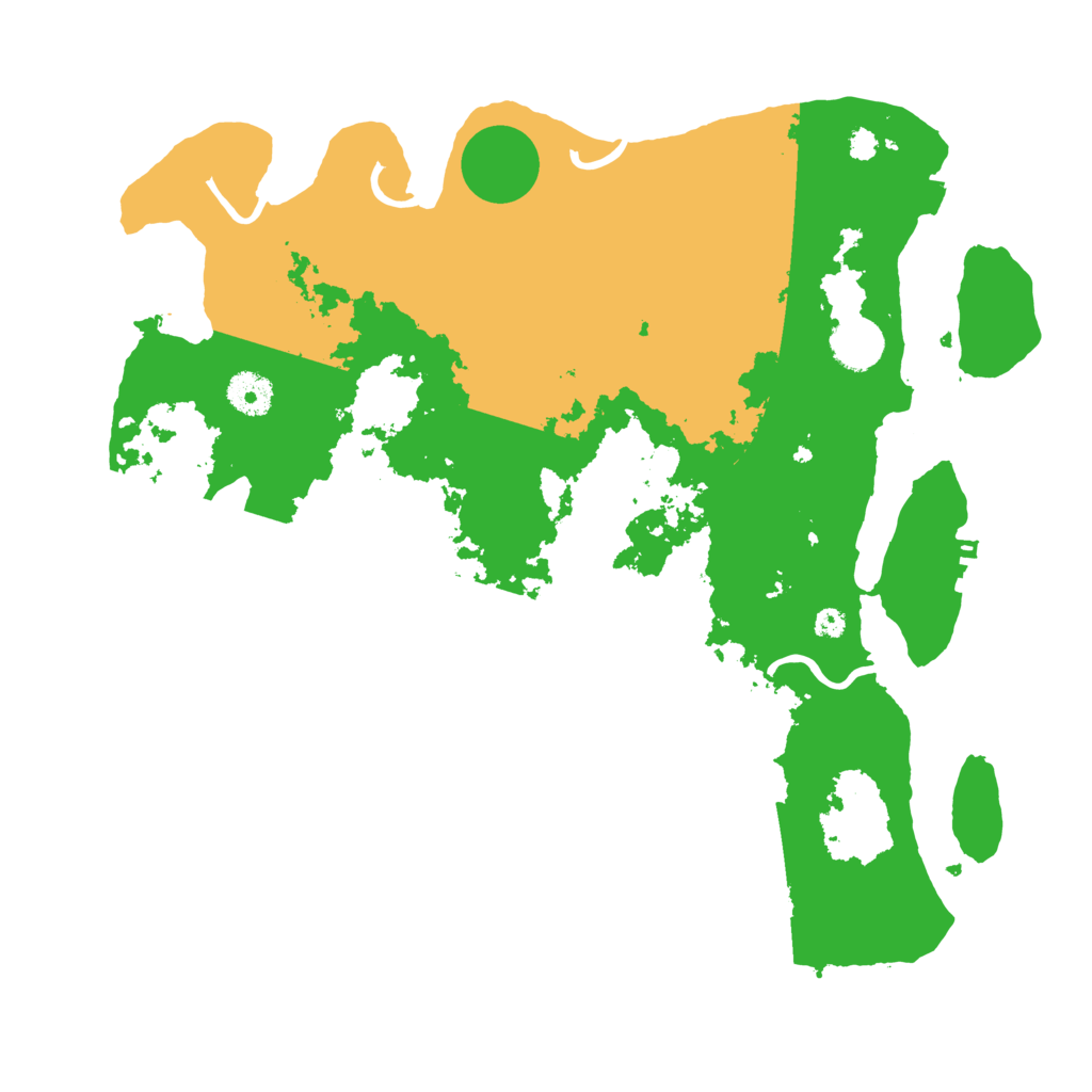 Biome Rust Map: Procedural Map, Size: 3700, Seed: 567974440