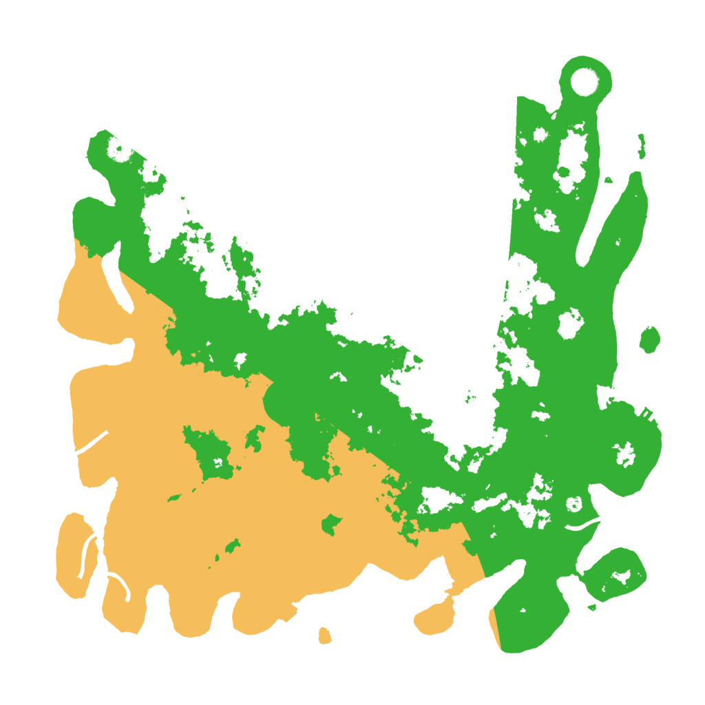 Biome Rust Map: Procedural Map, Size: 4500, Seed: 82770786