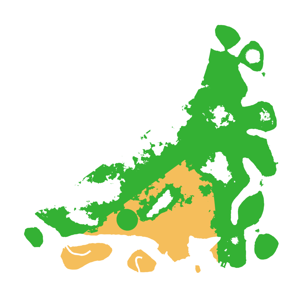 Biome Rust Map: Procedural Map, Size: 3750, Seed: 4629247