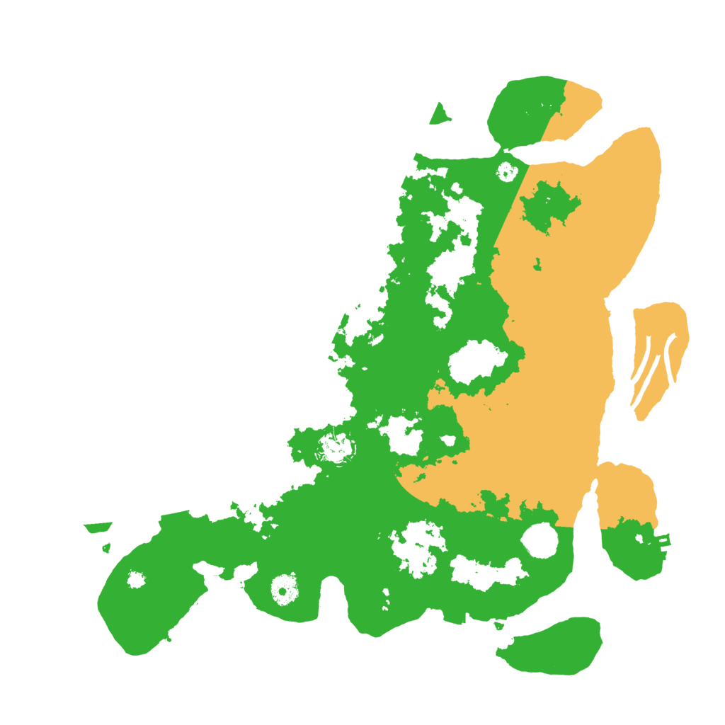 Biome Rust Map: Procedural Map, Size: 3800, Seed: 206496557