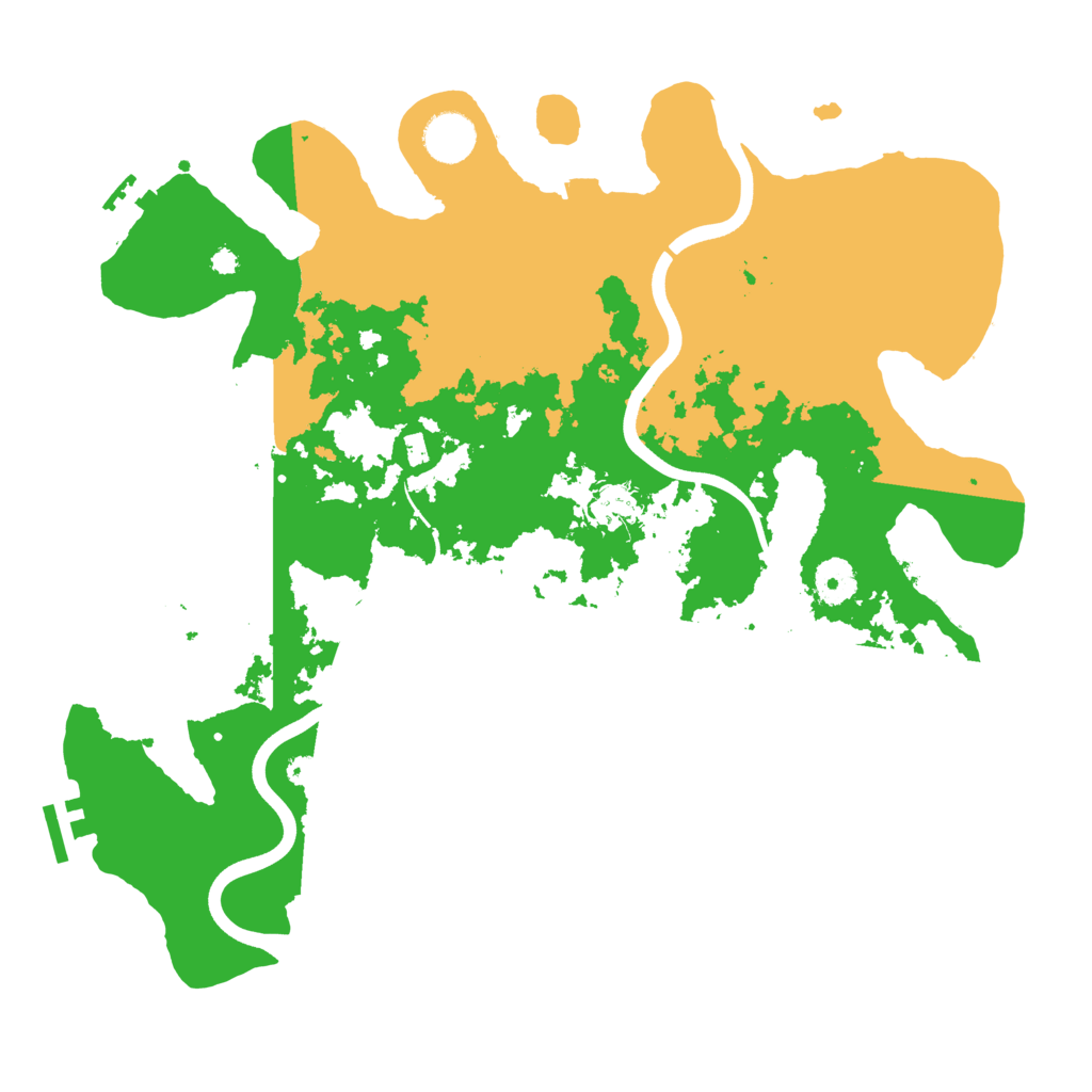 Biome Rust Map: Procedural Map, Size: 3750, Seed: 678815243