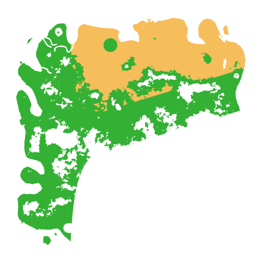 Biome Rust Map: Procedural Map, Size: 5000, Seed: 311257904