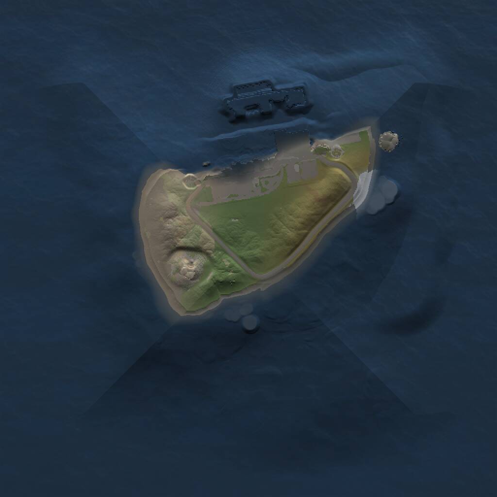 Rust Map: Procedural Map, Size: 1000, Seed: 998908833, 2 Monuments