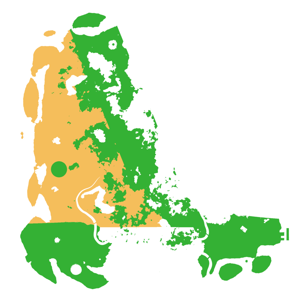 Biome Rust Map: Procedural Map, Size: 5000, Seed: 153349618